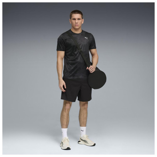 Puma Ανδρική κοντομάνικη μπλούζα Train All Day Essentials Allover Printed Tee